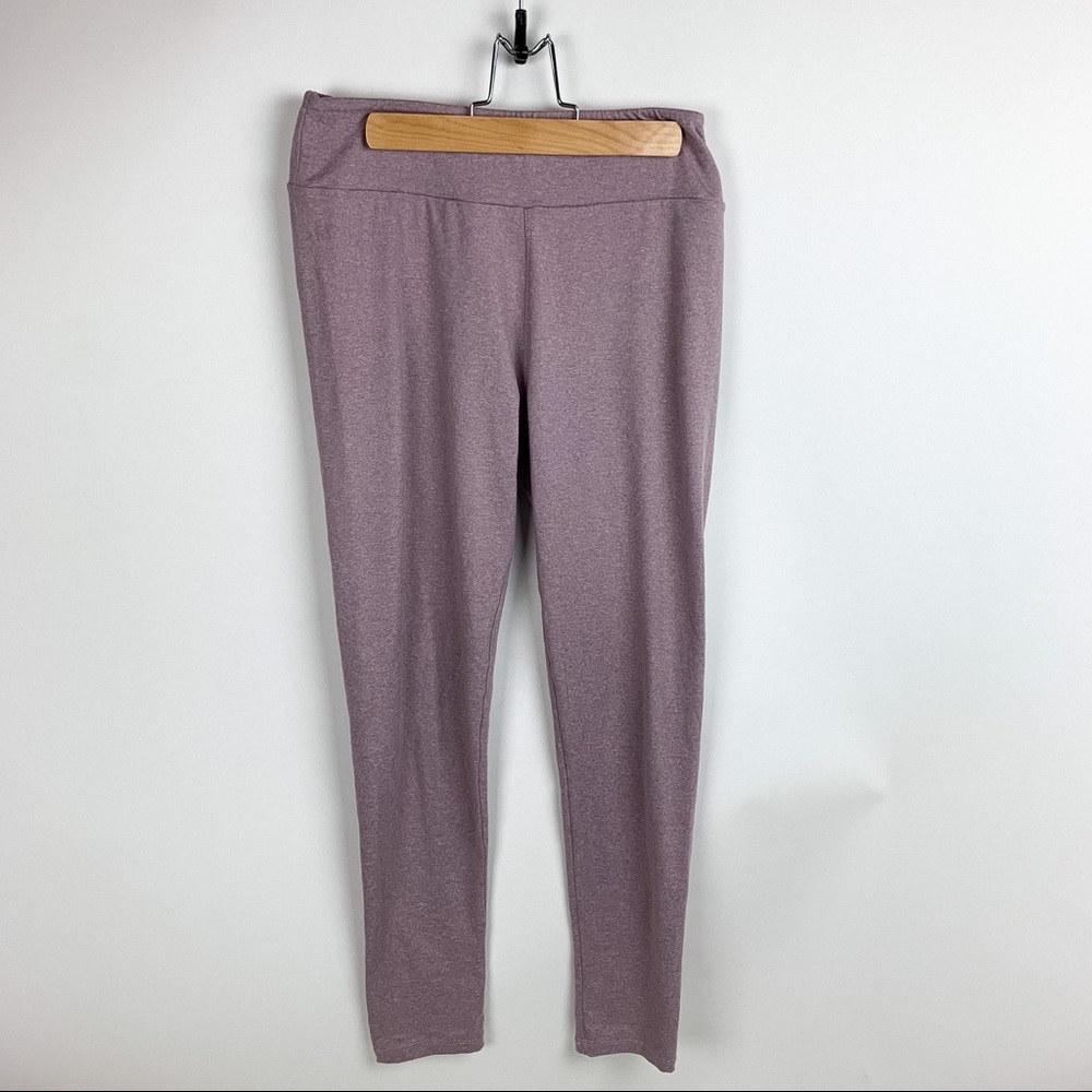 Lularoe Heathered Purple Legging, One Size